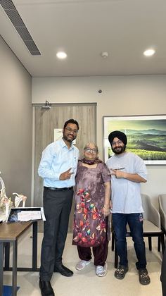 Happy patient