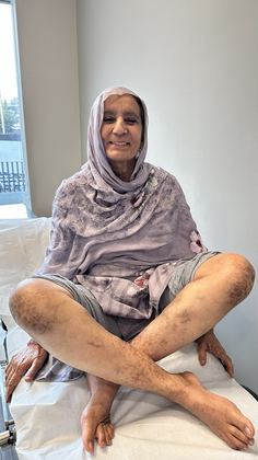 Happy patient