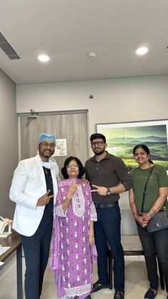 Happy patient