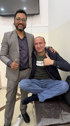 Happy patient