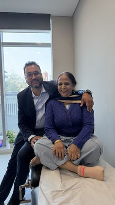 Happy patient