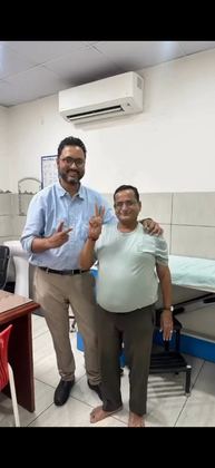 Happy patient