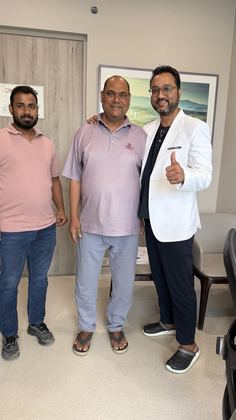Happy patient