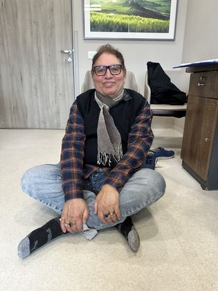Happy patient