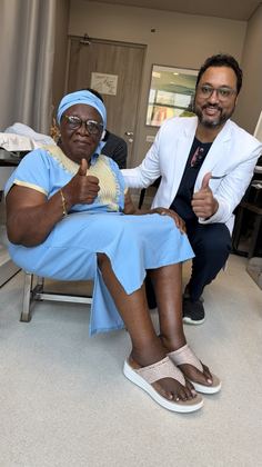 Happy patient