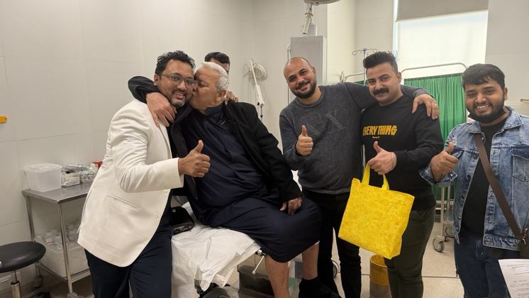 Happy patient