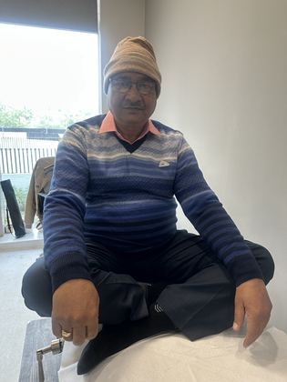 Happy patient