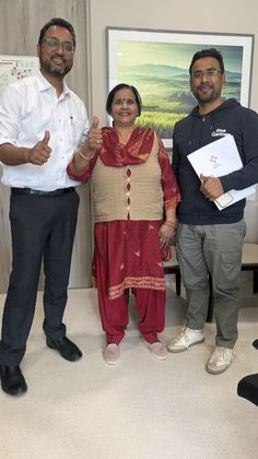 Happy patient