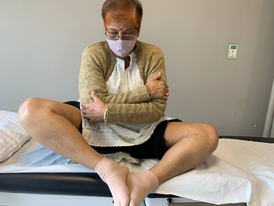 Happy patient