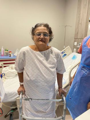 Happy patient