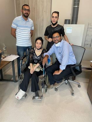 Happy patient