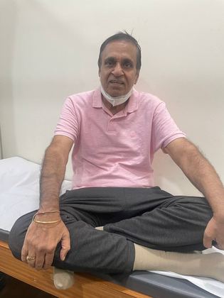 Happy patient