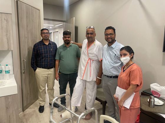 Happy patient
