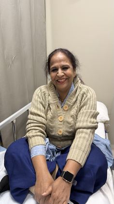 Happy patient