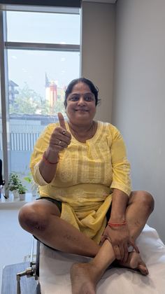 Happy patient
