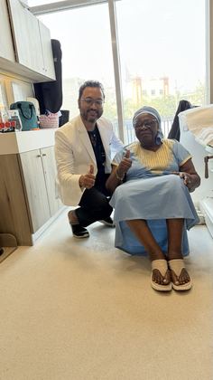 Happy patient