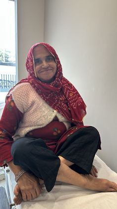Happy patient