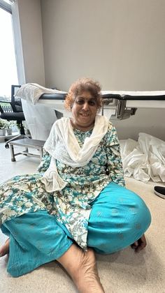 Happy patient