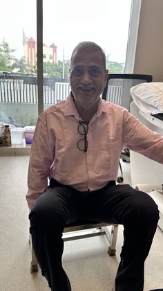 Happy patient