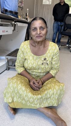Happy patient