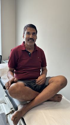 Happy patient