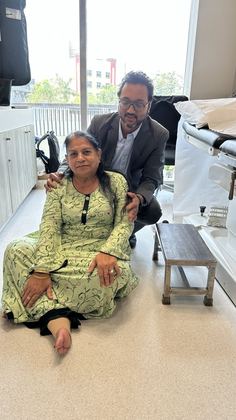 Happy patient