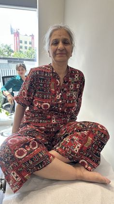 Happy patient