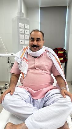 Happy patient