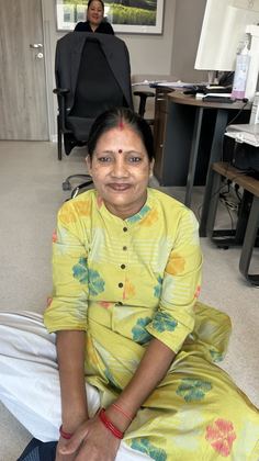 Happy patient