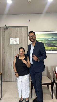 Happy patient