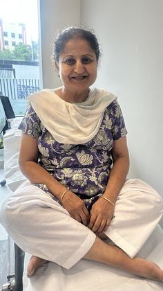 Happy patient