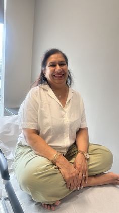 Happy patient
