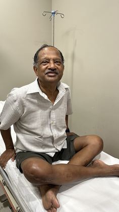 Happy patient
