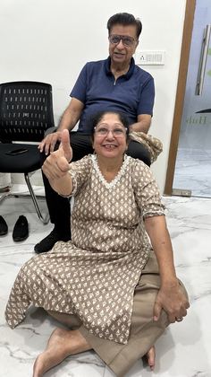 Happy patient