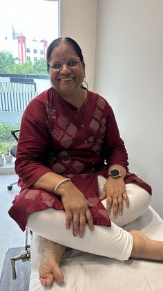 Happy patient