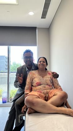 Happy patient