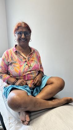 Happy patient