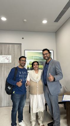 Happy patient